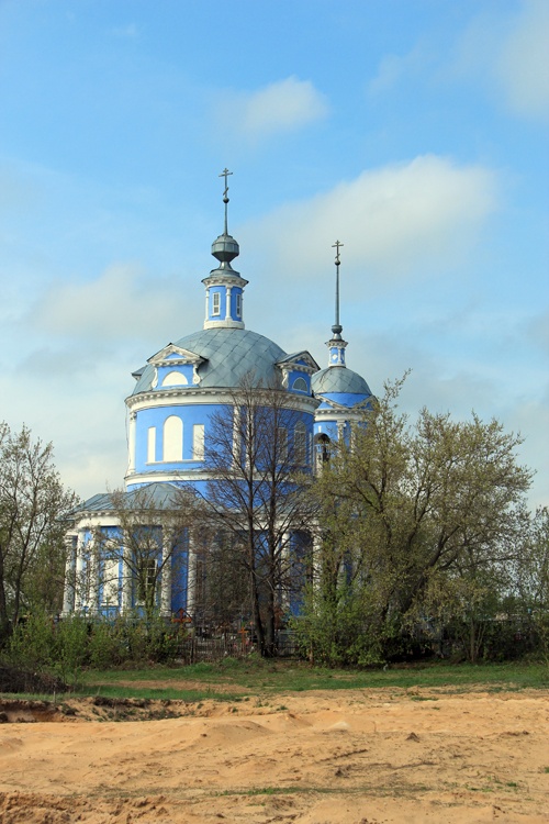 Церковь Успения Пресвятой Богородицы, Белоомут (Луховицкий городской округ, Московская область). фасады