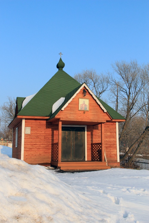 Часовня Державной иконы Божией Матери, Белоомут (Луховицкий городской округ, Московская область). фасады