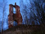 Колокольня церкви Спаса Преображения, Вид с юга (от Волги)<br>, Бойня, урочище, Ржевский район и г. Ржев, Тверская область