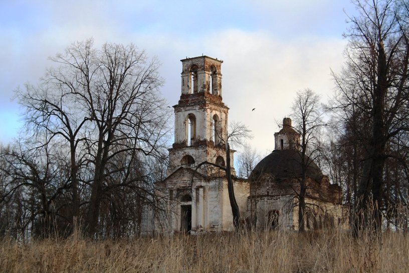 Садовая. Церковь Рождества Пресвятой Богородицы. фасады