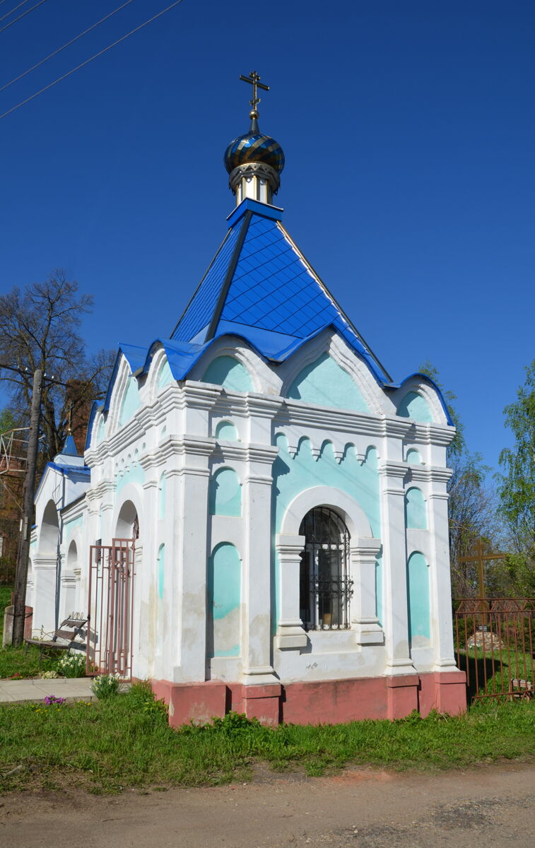 Дорогобуж. Привратная часовня бывшей церкви Успения Пресвятой Богородицы. фасады