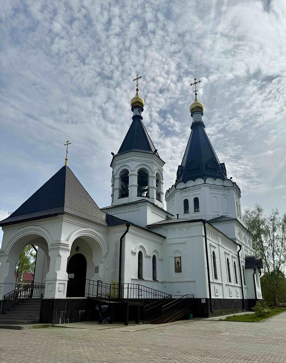 фасады. Церковь Сергия и Никона Радонежских, Красная Горбатка (Селивановский район, Владимирская область)