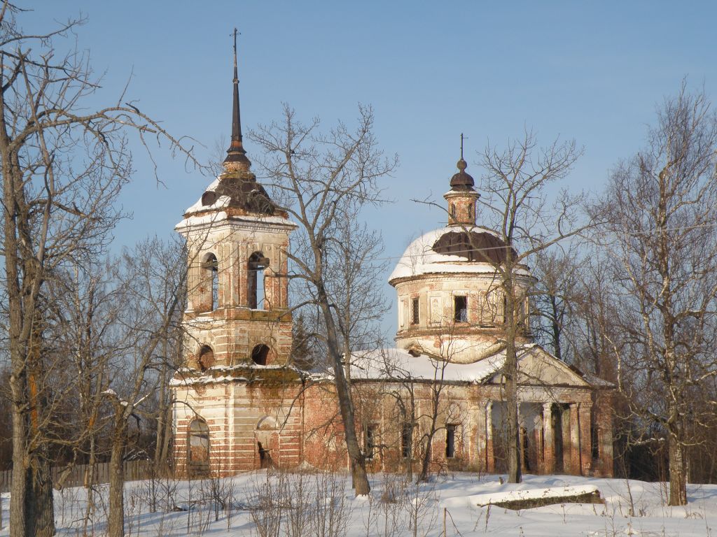 Покров (Середское с/п). Церковь Покрова Пресвятой Богородицы. фасады