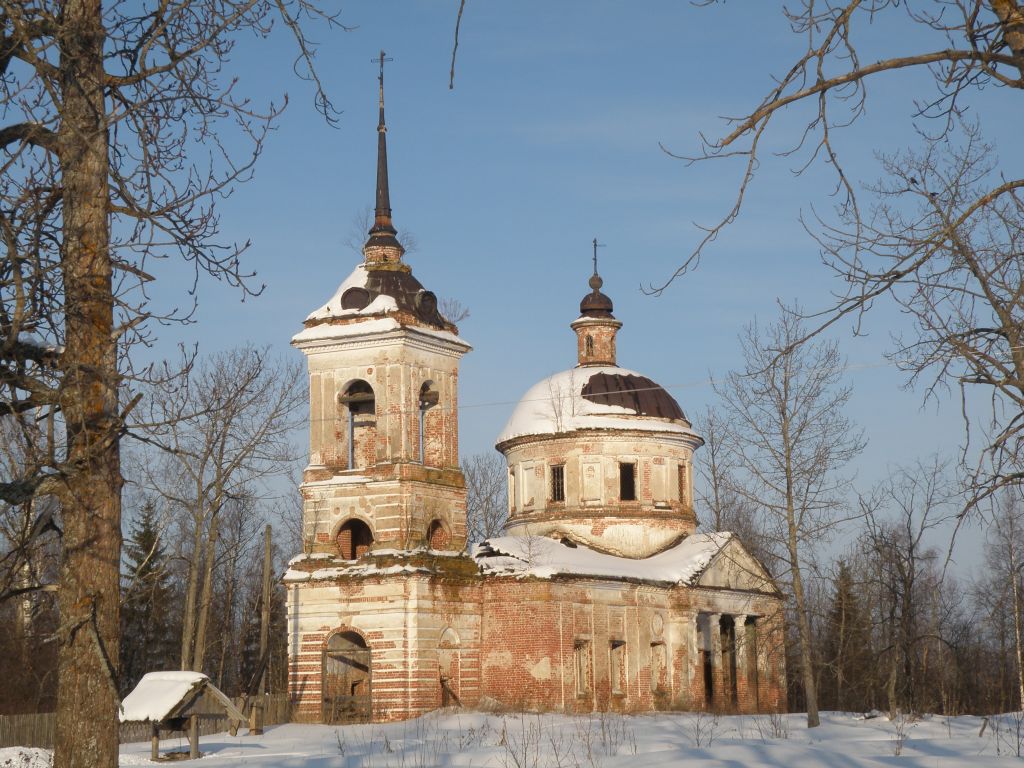 Покров (Середское с/п). Церковь Покрова Пресвятой Богородицы. фасады