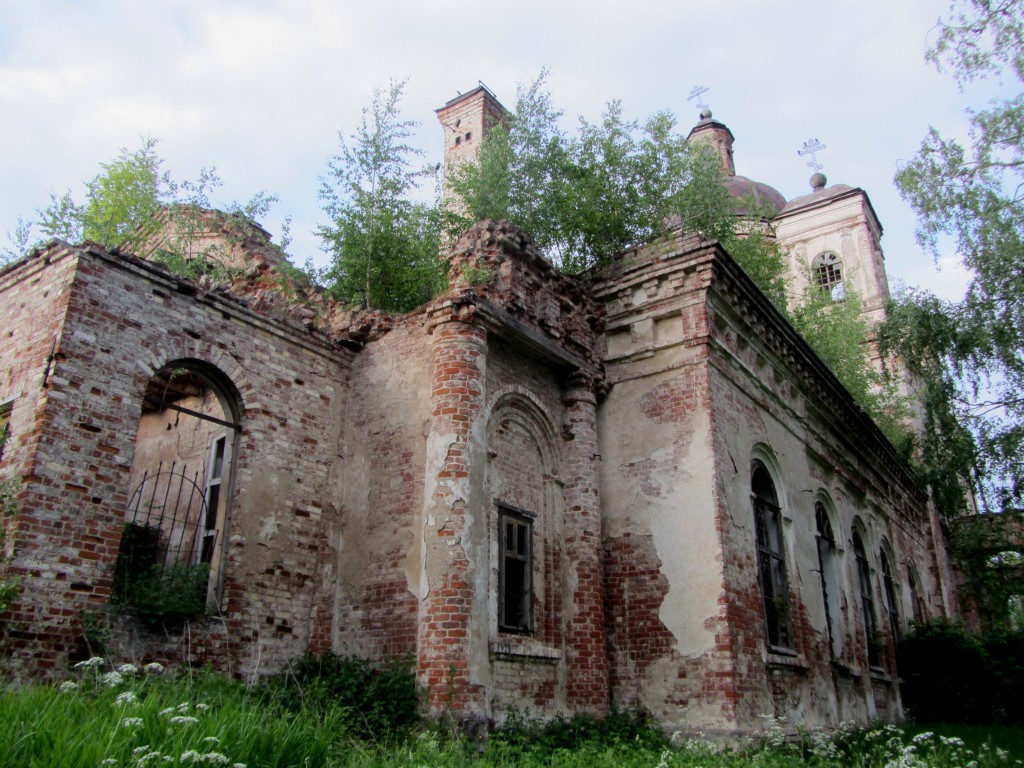 Корцово. Церковь Николая Чудотворца. архитектурные детали