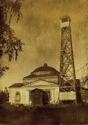 Церковь Димитрия Солунского, Фото 1939 г. из приходского архива<br>, Введенское, Чухломский район, Костромская область