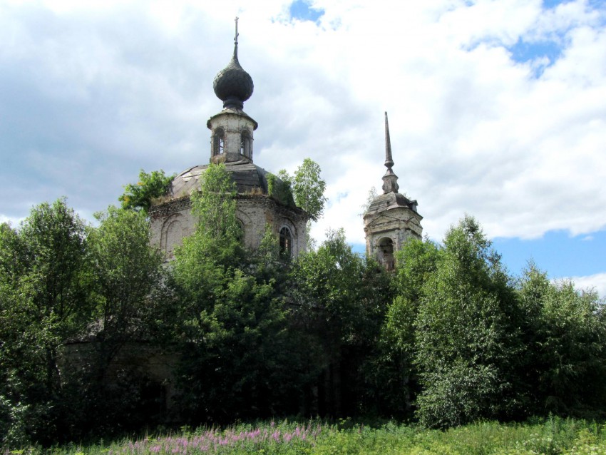 Фалилеево. Церковь Илии Пророка. фасады, вид с северо-востока