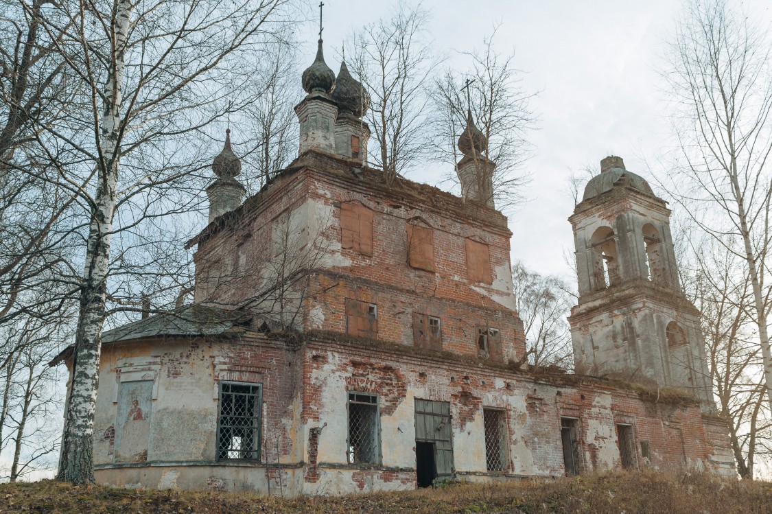 Обнорское. Церковь Георгия Победоносца. фасады