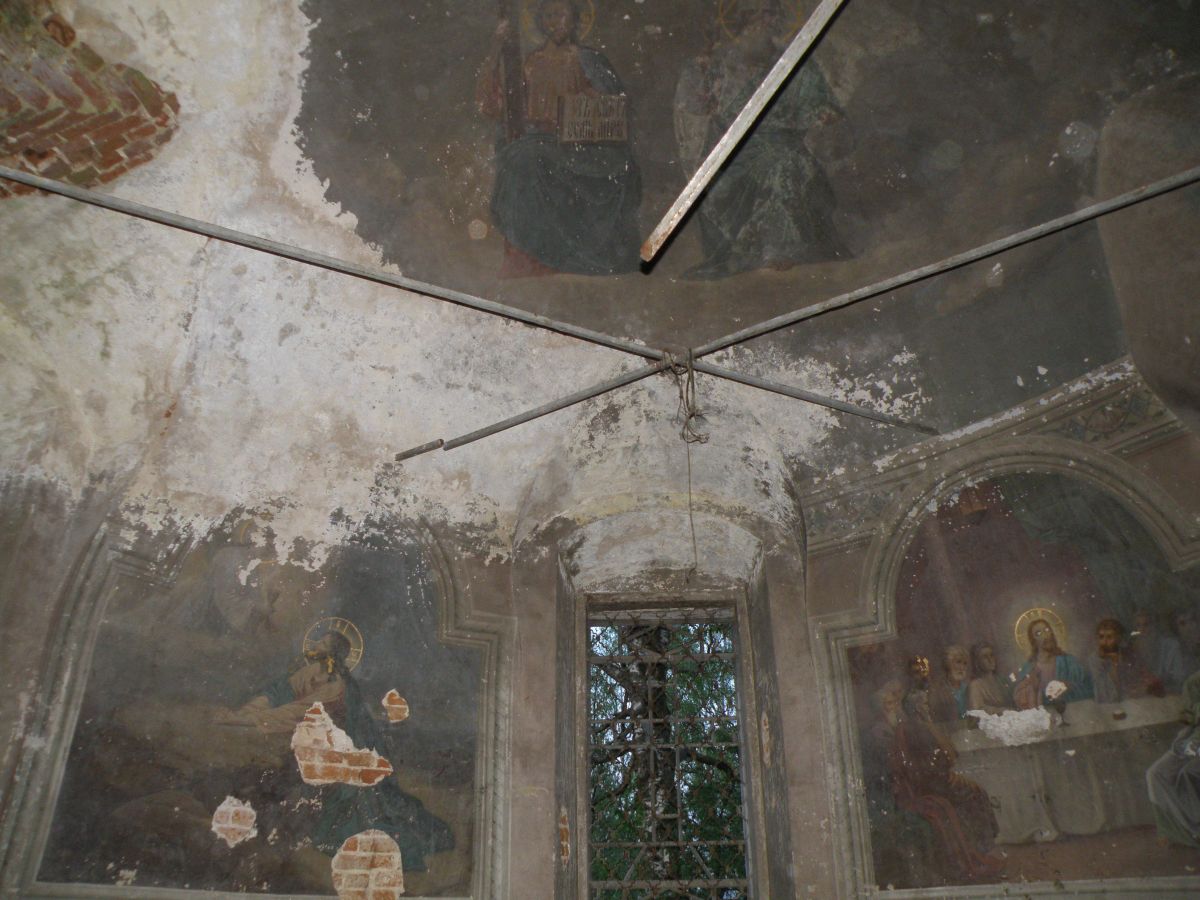 Церковь Георгия Победоносца, Обнорское (Любимский район, Ярославская область). интерьер и убранство