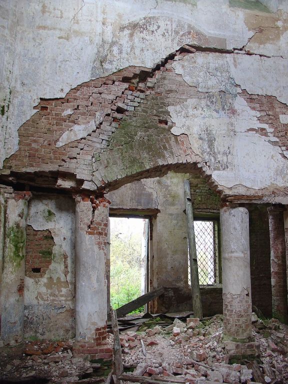 Церковь Спаса Нерукотворного Образа, Минино (Любимский район, Ярославская область). интерьер и убранство