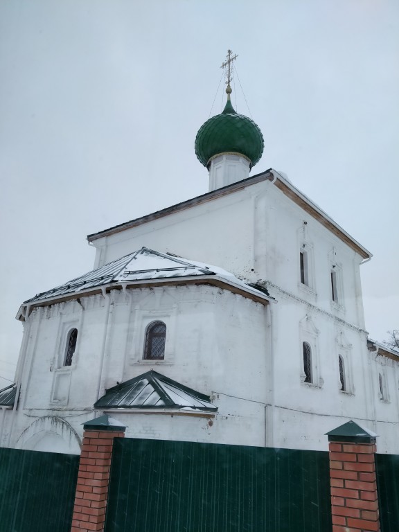 Слобода. Спасо-Преображенский Геннадиев монастырь. Церковь Алексия, человека Божия. фасады