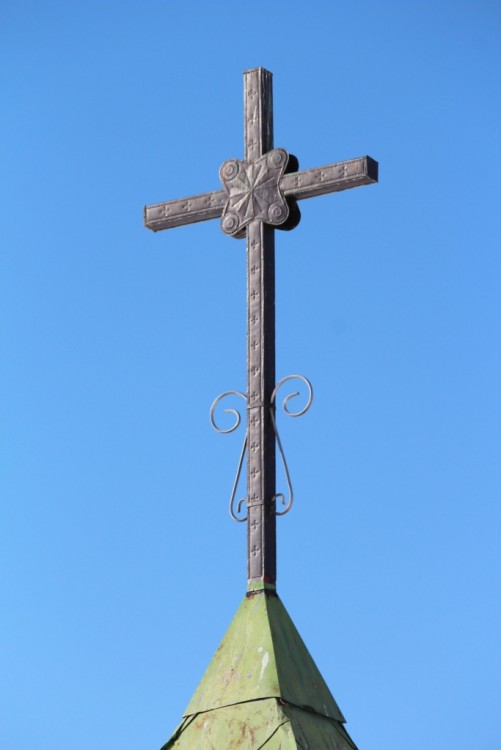 Часовня Иоанна Предтечи, Горицы (Кирилловский район, Вологодская область). архитектурные детали, Крест