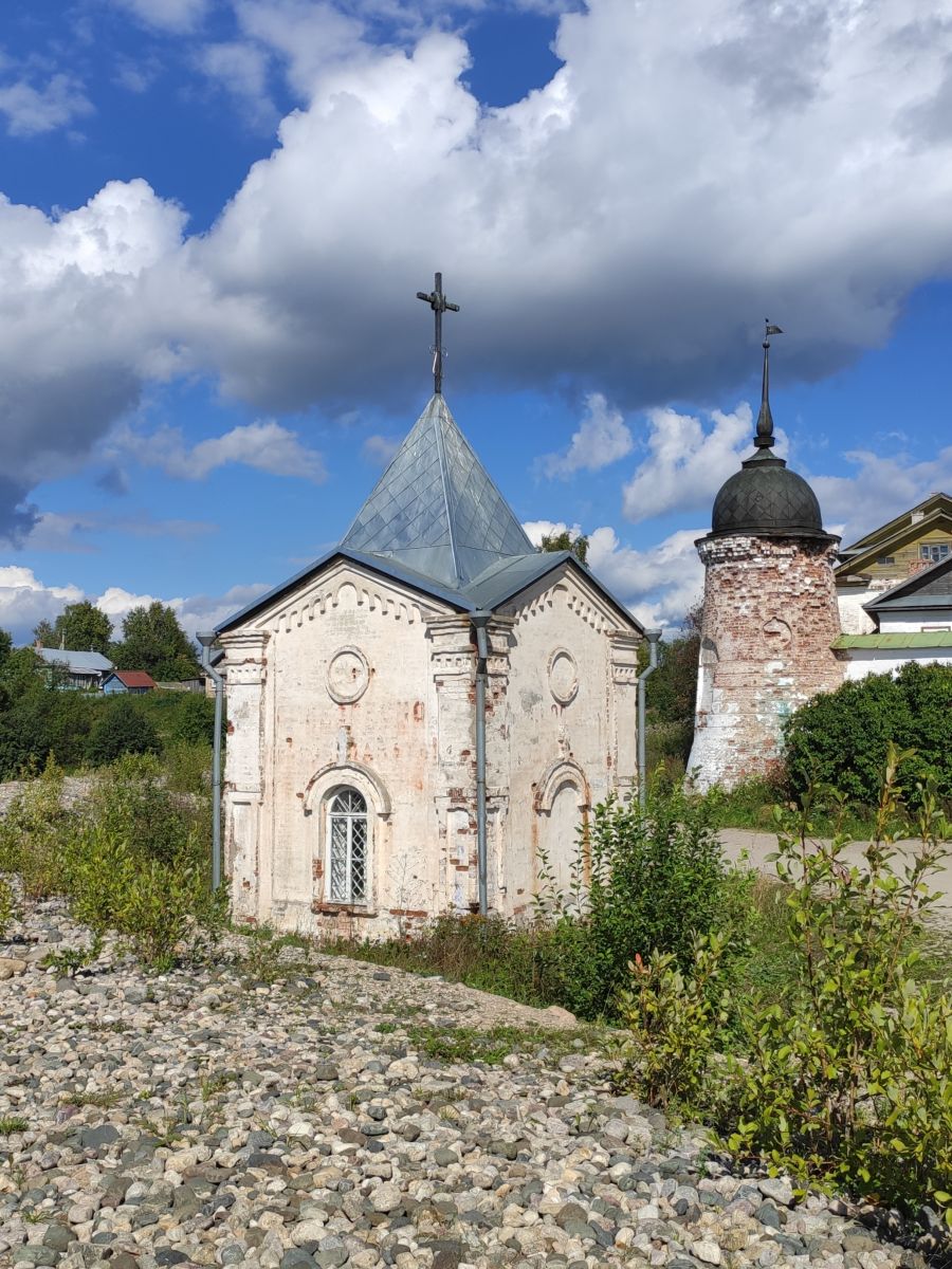 Часовня Иоанна Предтечи, Горицы (Кирилловский район, Вологодская область). фасады