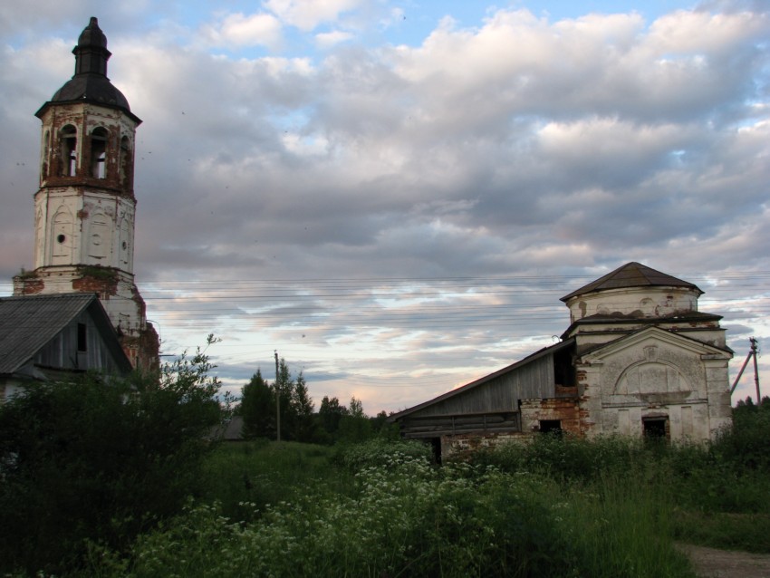Сямский Богородице-Рождественский монастырь, Сяма (Вологодский район, Вологодская область). фасады
