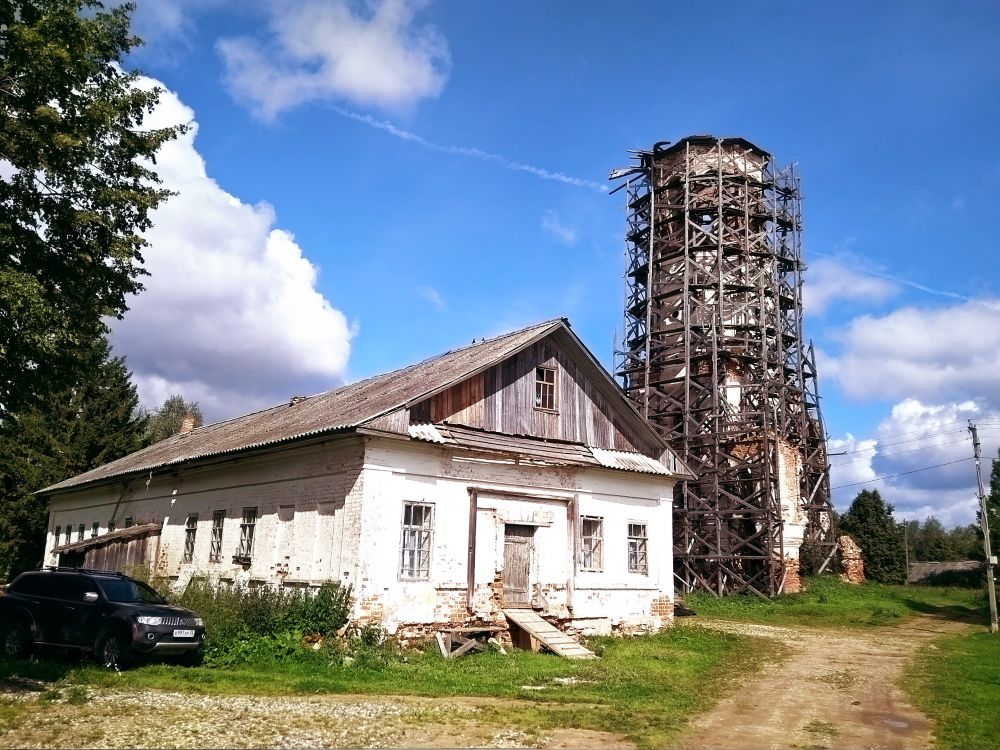 Сямский Богородице-Рождественский монастырь, Сяма (Вологодский район, Вологодская область). документальные фотографии