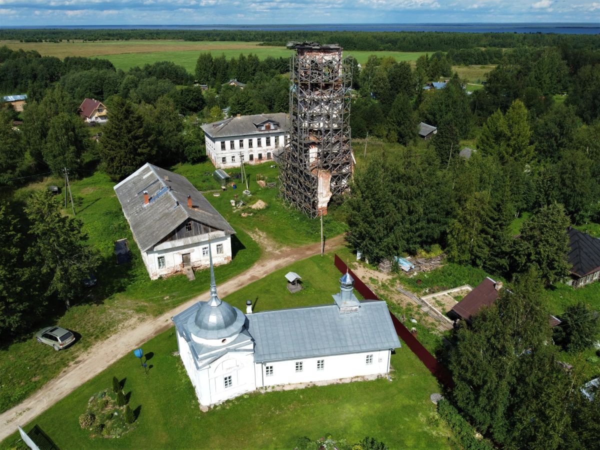 Сямский Богородице-Рождественский монастырь, Сяма (Вологодский район, Вологодская область). фасады