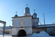 Нило-Сорская пустынь. Церковь Покрова Пресвятой Богородицы, Вид с запада<br>, Пустынь, Кирилловский район, Вологодская область