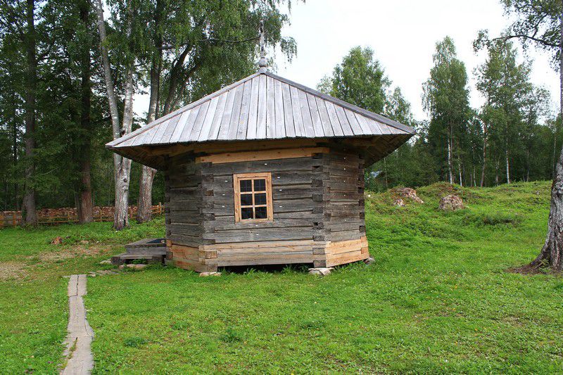 Часовня Параскевы Пятницы из д. Пасынково Талицкого с/с, Ципино (Кирилловский район, Вологодская область). фасады