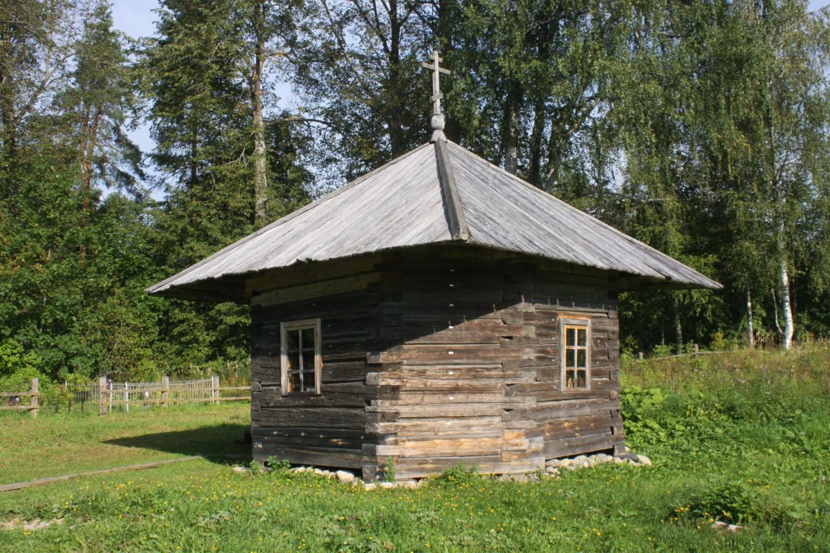 Часовня Параскевы Пятницы из д. Пасынково Талицкого с/с, Ципино (Кирилловский район, Вологодская область). фасады