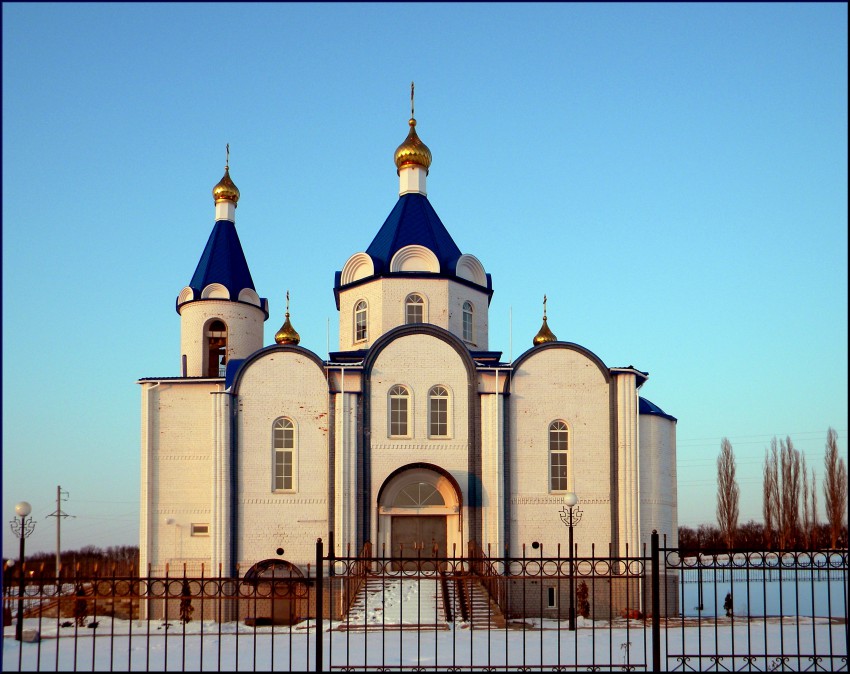 Церковь Благовещения Пресвятой Богородицы, Ясные Зори (Белгородский район, Белгородская область). фасады