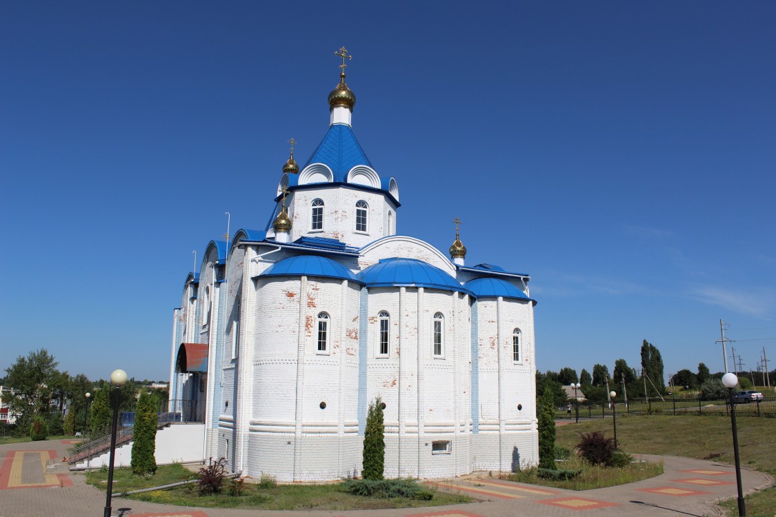 Ясные Зори. Церковь Благовещения Пресвятой Богородицы. фасады