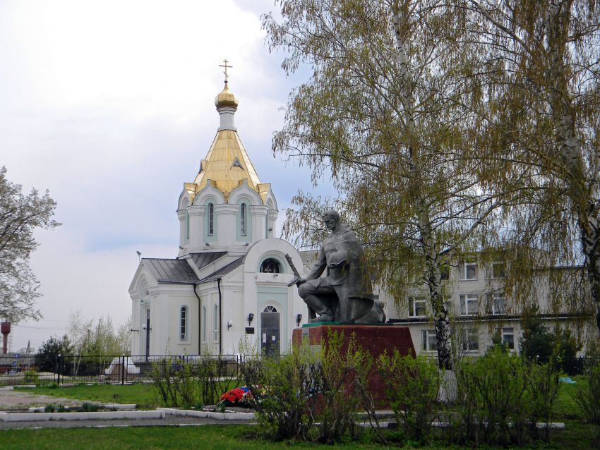 Церковь Богоявления Господня, Беломестное (Белгородский район, Белгородская область). общий вид в ландшафте