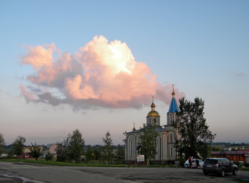 Церковь Николая Чудотворца, Ближняя Игуменка (Белгородский район, Белгородская область). общий вид в ландшафте