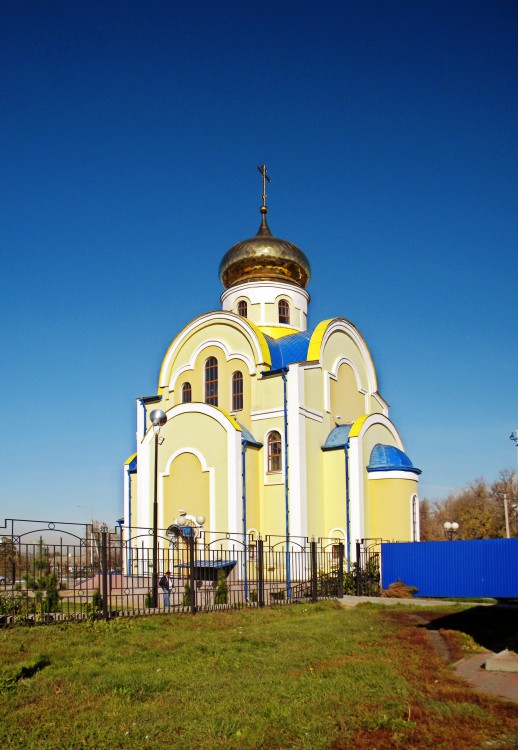 Церковь Воскресения Христова, Стрелецкое (Белгородский район, Белгородская область). общий вид в ландшафте