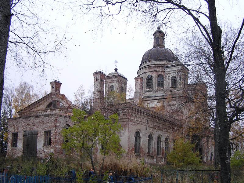 Церковь Николая Чудотворца, Корцово (Солигаличский район, Костромская область). фасады