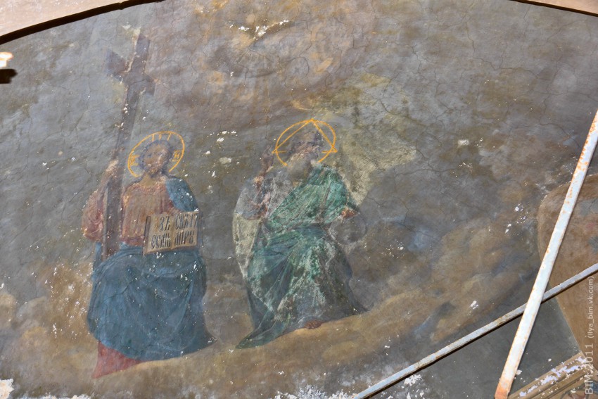 Церковь Георгия Победоносца, Обнорское (Любимский район, Ярославская область). интерьер и убранство