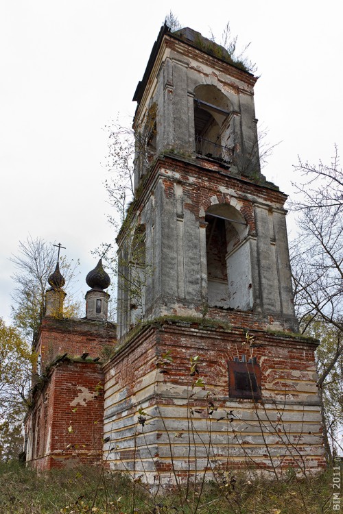 Церковь Георгия Победоносца, Обнорское (Любимский район, Ярославская область). фасады
