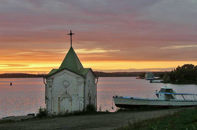 Часовня Иоанна Предтечи, Горицы (Кирилловский район, Вологодская область). художественные фотографии