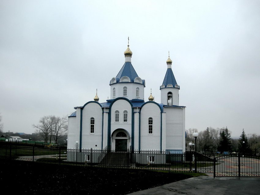 Ясные Зори. Церковь Благовещения Пресвятой Богородицы. фасады