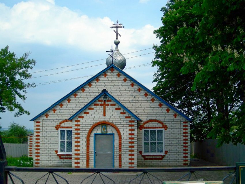 Церковь Михаила Архангела, Журавлевка (Белгородский район, Белгородская область). общий вид в ландшафте