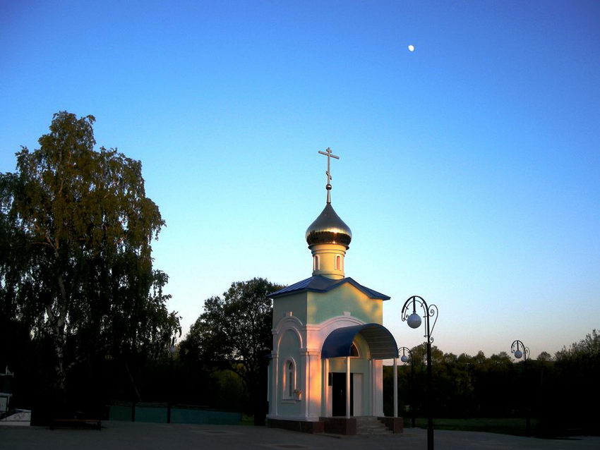 Часовня Димитрия Солунского, Новая Нелидовка (Белгородский район, Белгородская область). общий вид в ландшафте