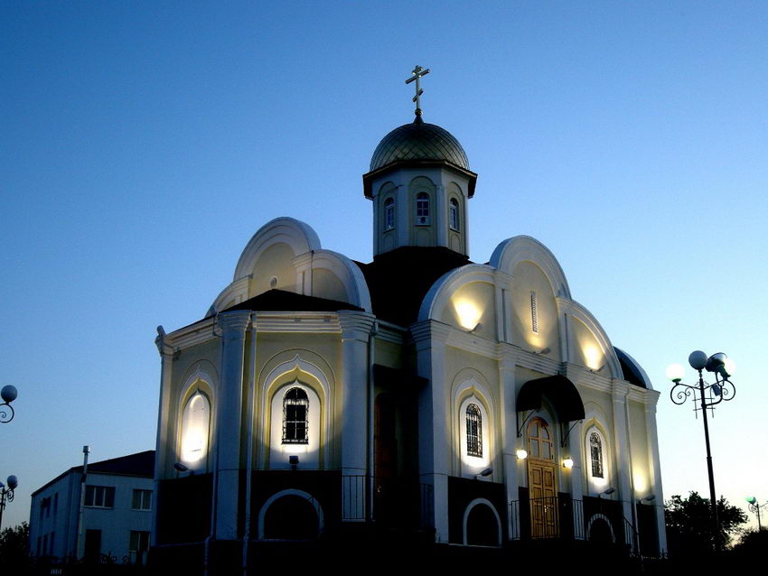 Церковь Николая Чудотворца, Головино (Белгородский район, Белгородская область). общий вид в ландшафте