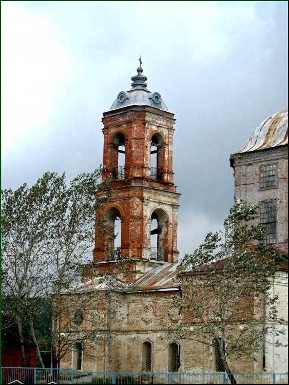Церковь Иоанна Богослова, Коровино (Волоконовский район, Белгородская область). общий вид в ландшафте