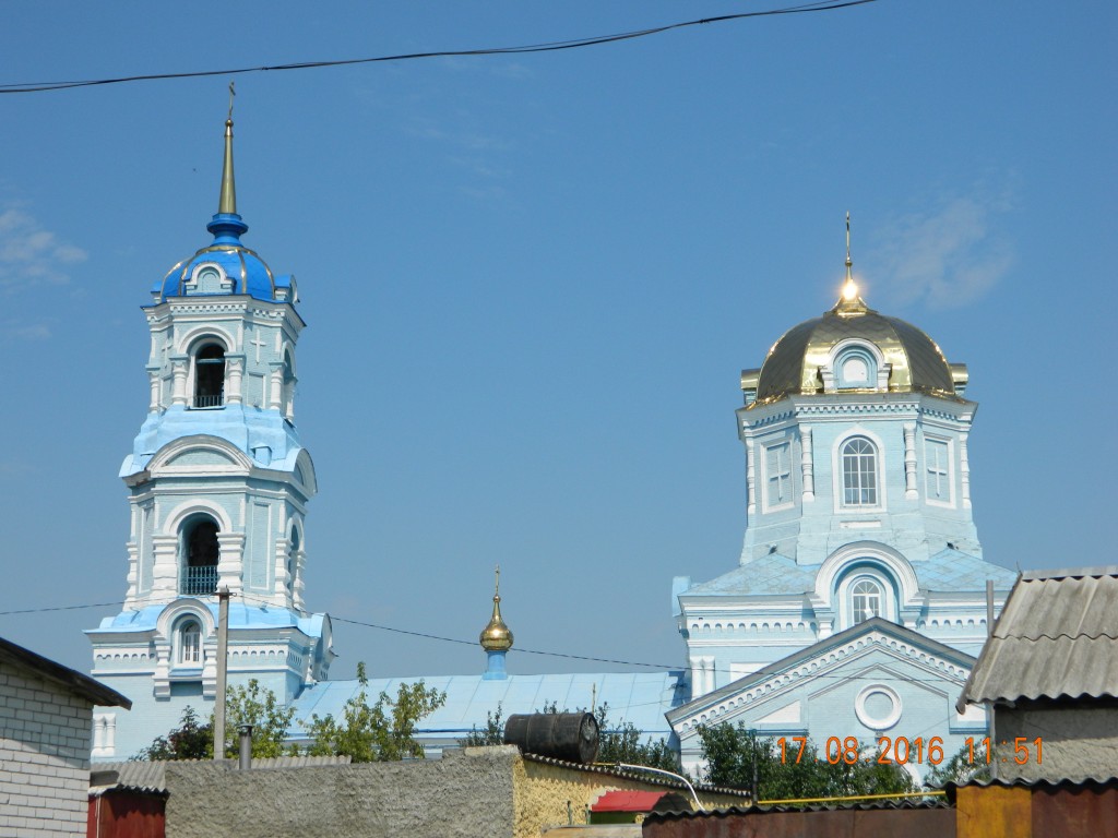 Волоконовка. Церковь Успения Пресвятой Богородицы. фасады