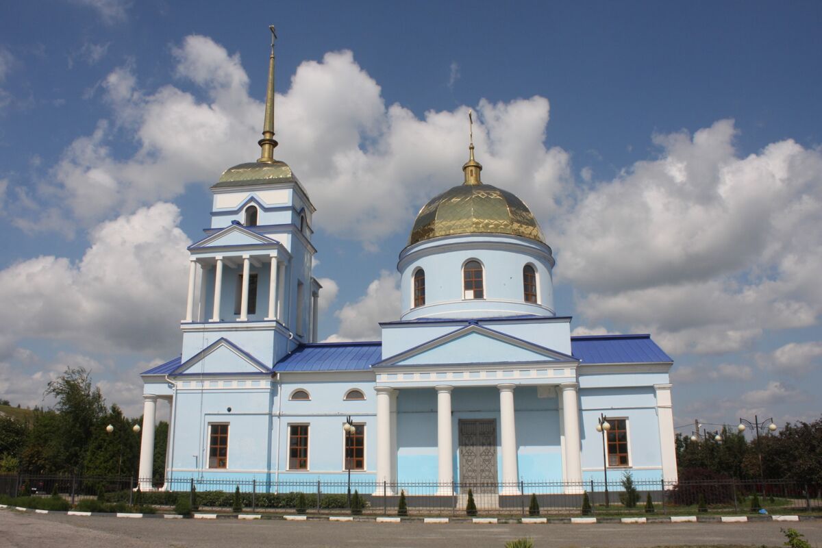Церковь Тихвинской иконы Божией Матери, Ютановка (Волоконовский район, Белгородская область). фасады