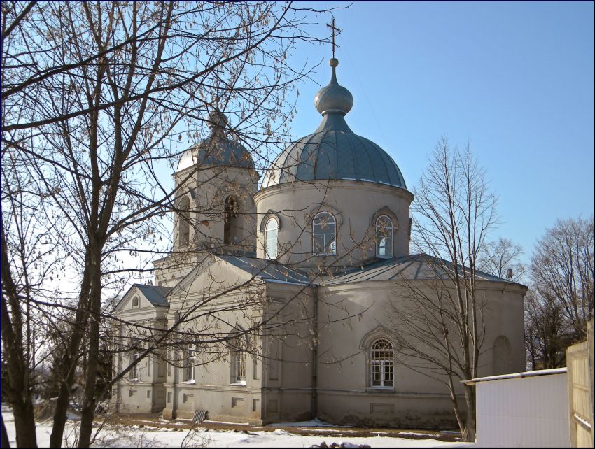 Церковь Рождества Пресвятой Богородицы, Безымено (Грайворонский район, Белгородская область). общий вид в ландшафте