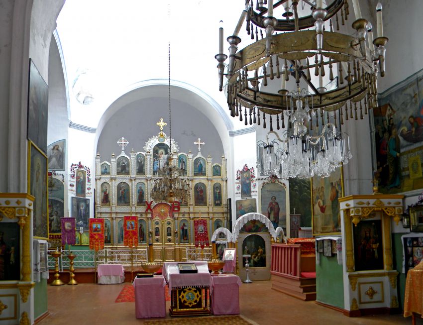 Церковь Иоанна Богослова, Козинка (Грайворонский район, Белгородская область). интерьер и убранство