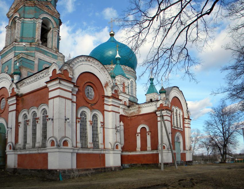 Козинка. Церковь Иоанна Богослова. фасады