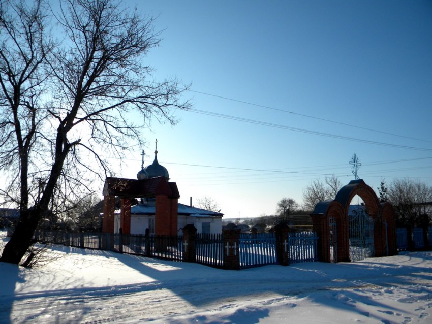 Косилово. Церковь Афанасия Великого. общий вид в ландшафте
