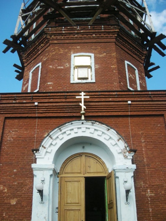 Церковь Михаила Архангела, Теплый Колодезь (Губкин, город, Белгородская область). архитектурные детали