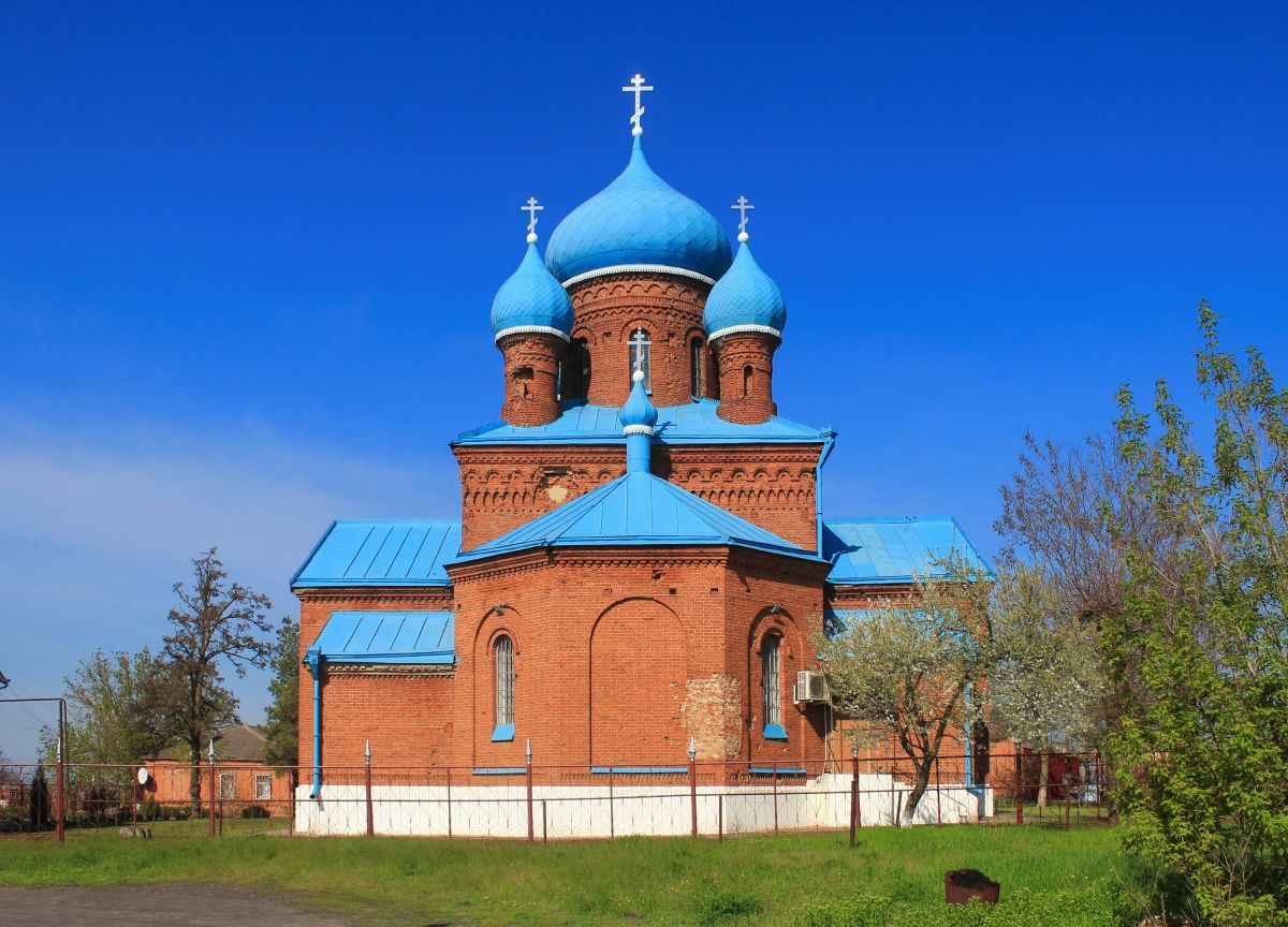 Церковь Успения Пресвятой Богородицы, Недвиговка (Мясниковский район, Ростовская область). фасады, Вид с востока