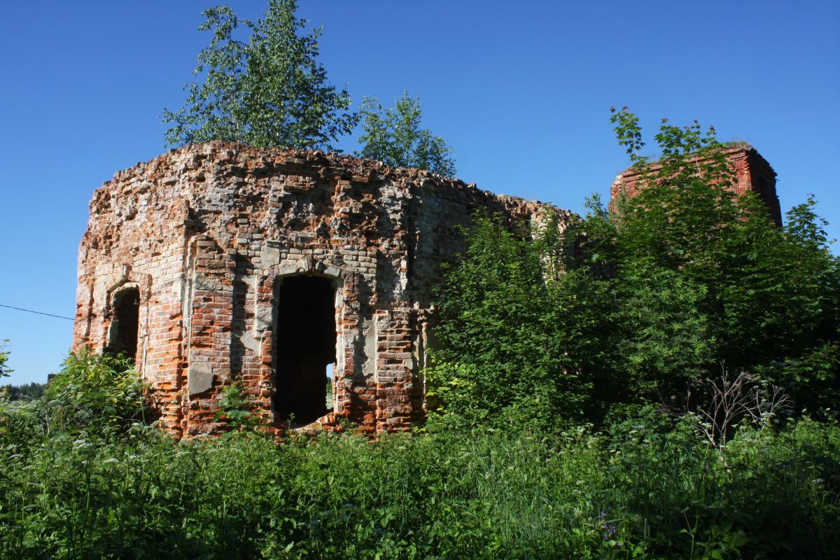 Корохоткино. Церковь Воскрешения Лазаря. фасады