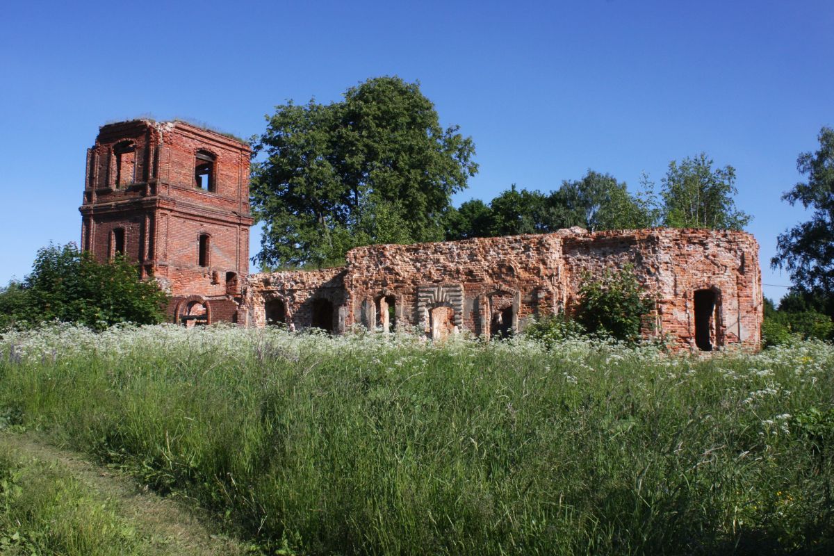 Корохоткино. Церковь Воскрешения Лазаря. фасады