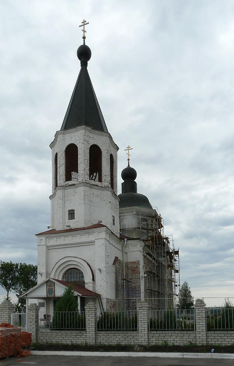 документальные фотографии. Церковь Покрова Пресвятой Богородицы, Покровка (Ивнянский район, Белгородская область)