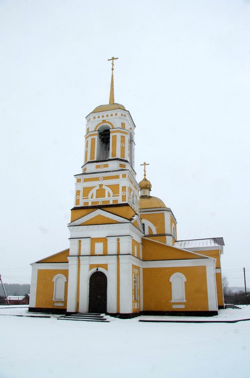 Церковь Богоявления Господня, Казино (Задонский район, Липецкая область). фасады