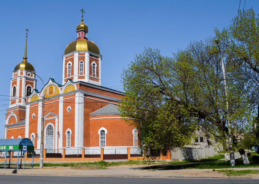 Церковь Рождества Христова в Студёнках, Липецк (Липецк, город, Липецкая область). общий вид в ландшафте